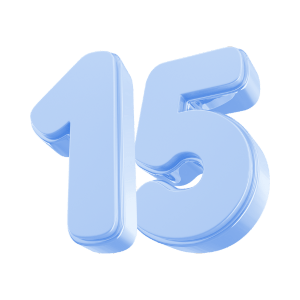 15 anos de atuação